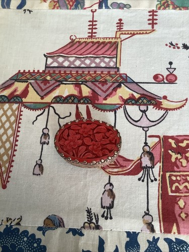Vintage red cinnabar - vintage,