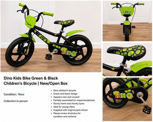Dino bikes kids bicycle - kids',