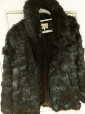 Faux Fur Jacket Women's Size 12/14