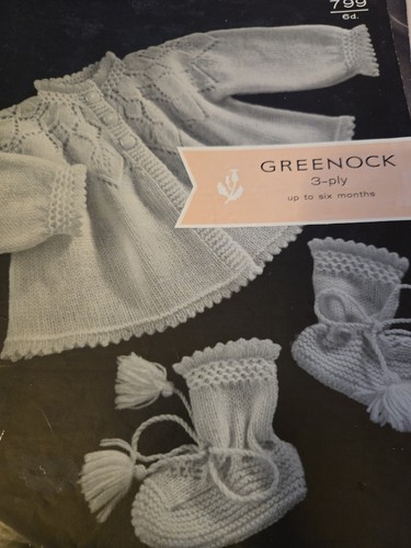 Greenock 799 knitting pattern - greenock,