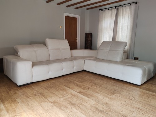Natuzzi corner leather - natuzzi,