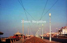 BLACKPOOL TRAM TRACK OVERHEAD HARROWSIDE 35mm NEGATIVE+COPYRIGHT.