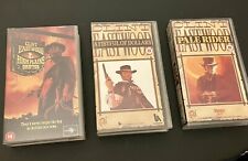 Clint Eastwood VHS x3 - High Plain Drifter, Pale Rider, Fist full Dollars JOBLOT