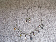 Butler & Wilson "Festive Spirit" Necklace & Earrings set. Boxed