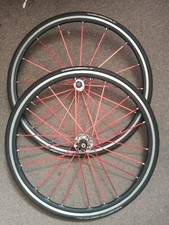 Fulcrum Racing ZERO RED SPOKES VGC - Clincher - 11/10s Conti Tyres GP 4000
