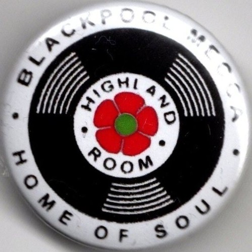 Northern soul pin - soul, button