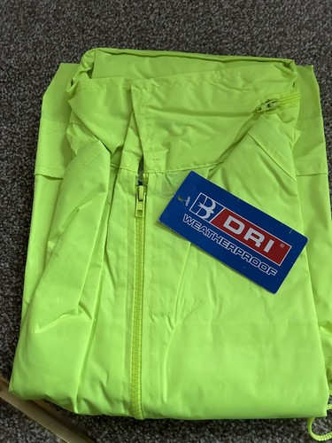 Brand new viz rain - hi-viz, suit