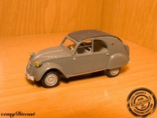 CITROEN 2CV 2-CV  WITH CONVEX TRUNK GRAY 1956 1:43