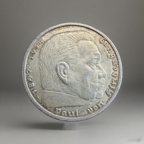 Silver reichsmark coins paul - silver, 5