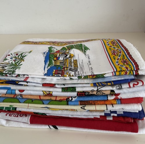 Tourist themed tea towel - themed,