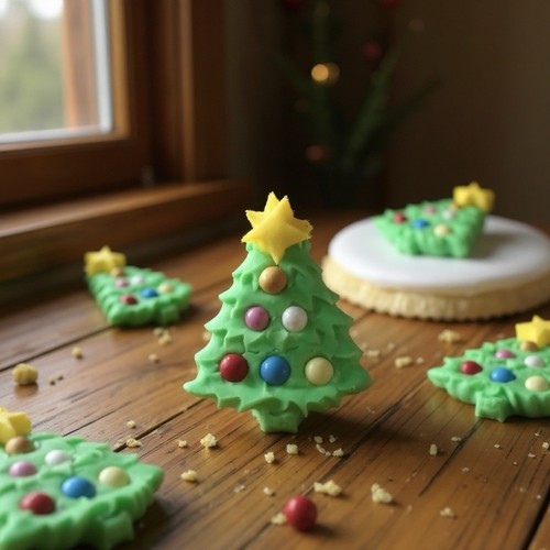 Handmade edible christmas tree - edible,