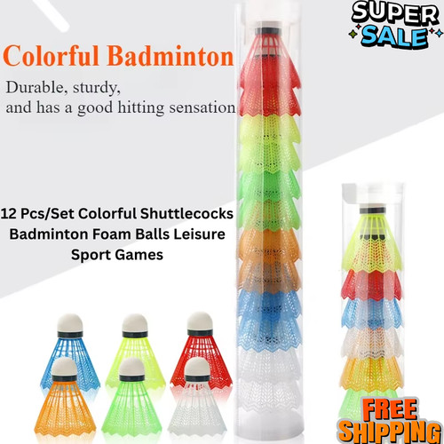 12x colorful plastic - 12x,