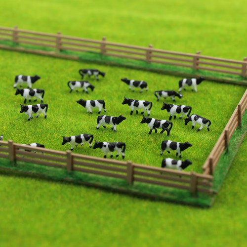 Model railway cows figure - railway,