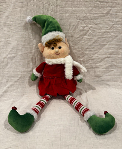 Christmas elf plush doll - christmas,