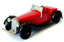 Dinky Toys No.36E British Salmson 2 Seater Sports Car (c.1948). Free P&P to UK.