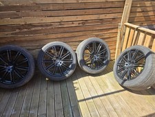 AUDI Q7 SQ7 4L 2007-2015 22 INCH ALLOY WHEELS WITH TYRES 285/40 R22 SET OF 4