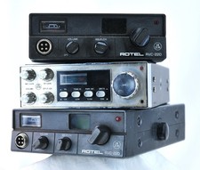 3x 1980s CB Radios - 1x Uniden Uniace 200, 2x Rotel RVC-220 (Untested Job Lot)