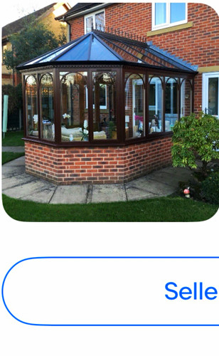 Hardwood conservatory with