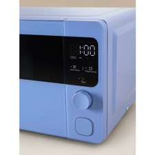 Blue 17L Manual Microwave