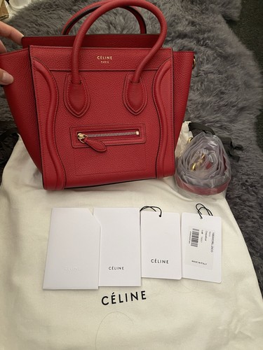 Celine nano luggage tote - luggage,