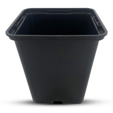 9cm rigid square plant pots - 9cm,