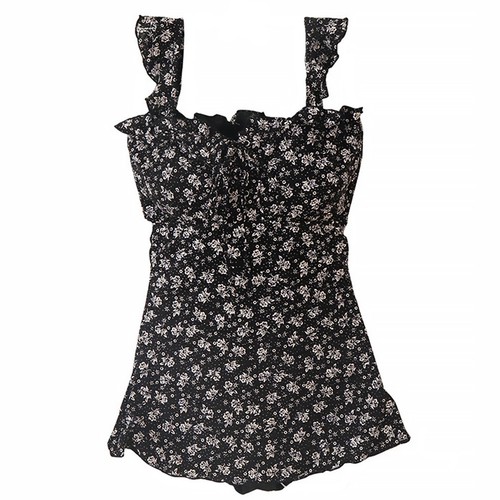 Swimming costume with skirt - with,