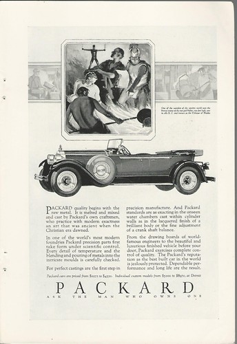 1928 packard advertisement - packard,