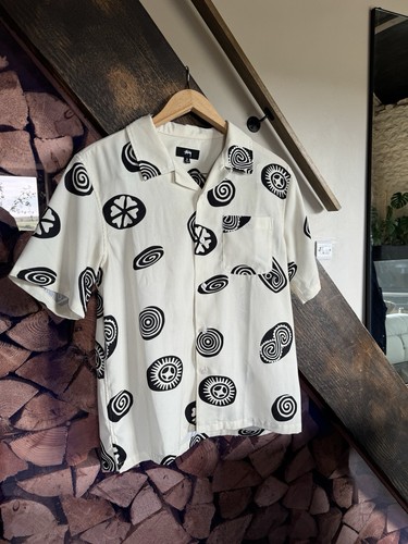 Stussy swirl bowling shirt - stussy,