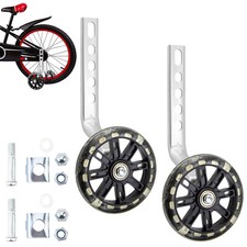 Universal Flashing Kids Bicycle Stabilisers Training Wheel Stabilisers 12-20Inch