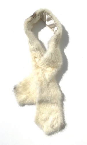 Luxury real arctic mink fur - real,