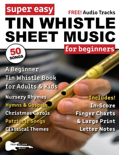 Super easy tin whistle sheet - tin,