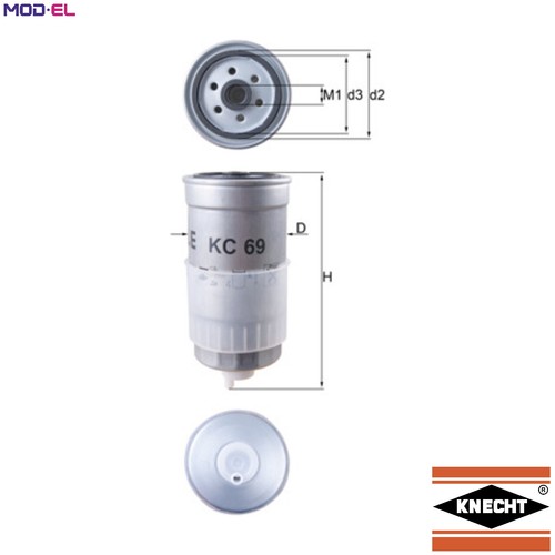 Fuel filter for vw - fuel,