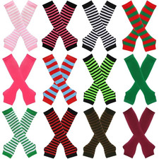 Knitted Long Fingerless Gloves