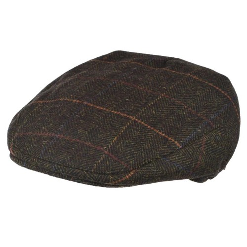 Childrens flat cap - childrens, olive