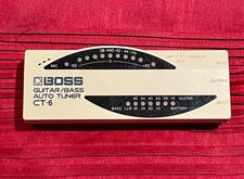 BOSS CT-6 Guitar Tuner Vintage Working