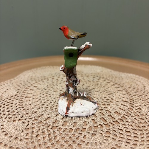Vintage putz germany - bird, with