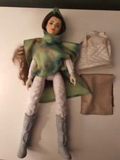 Disney Star Wars General Princess Leia Action Figure Doll W 2x Cape & Vest