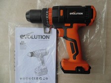 evolution 18v li-ion ext cordless combi drill.BODY only.