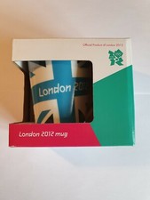 Union Jack Mug Official London 2012 Olympics   NEW  Johnson Brothers