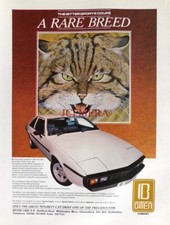 BITTER Cars UK 'Sports Coupe' Motor Car ADVERT Vintage 1985 Print Ad E05/30