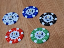 RYDER CUP POKER CHIP GOLF BALL