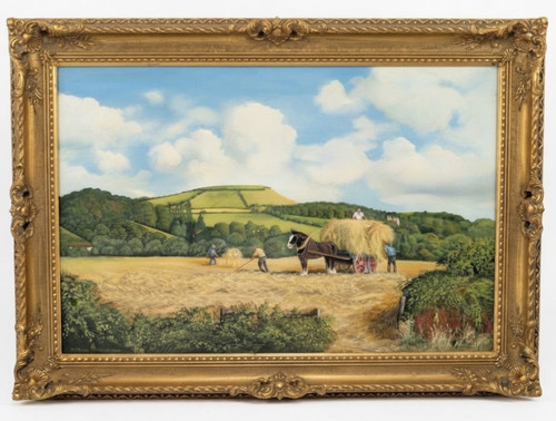 Arthur thompson original oil - arthur,