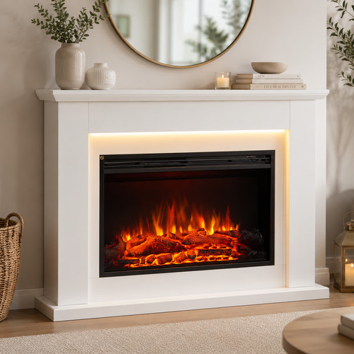 Electric fireplace suite - electric,