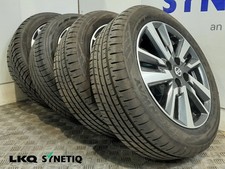 Set Genuine 16 Inch NISSAN MICRA NOTE Alloy Wheels & 195/55/16 Tyres 40300-5FA1A