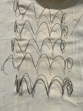 Rusty Metal Garden Ornaments, Spring Climber Stake Spiral Support for Plants