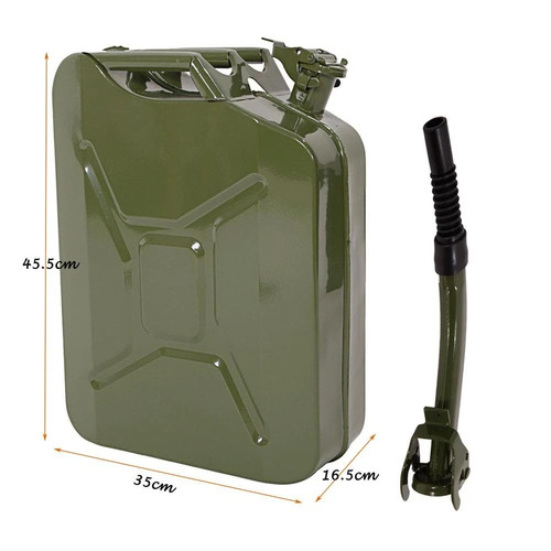 20l metal jerry can green - 20l,