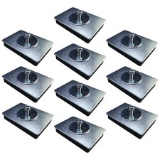 10x RUBBER MAGPAD MAGNETS -