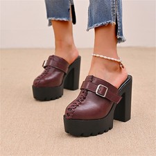 Women's Platform Closed Toe