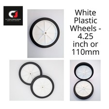 PLASTIC WHITE WHEEL PVC TYRE