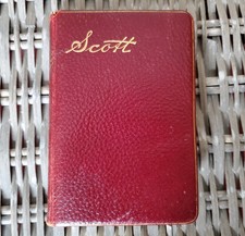 Antique Book - The Poetical Works of Sir Walter Scott c1890